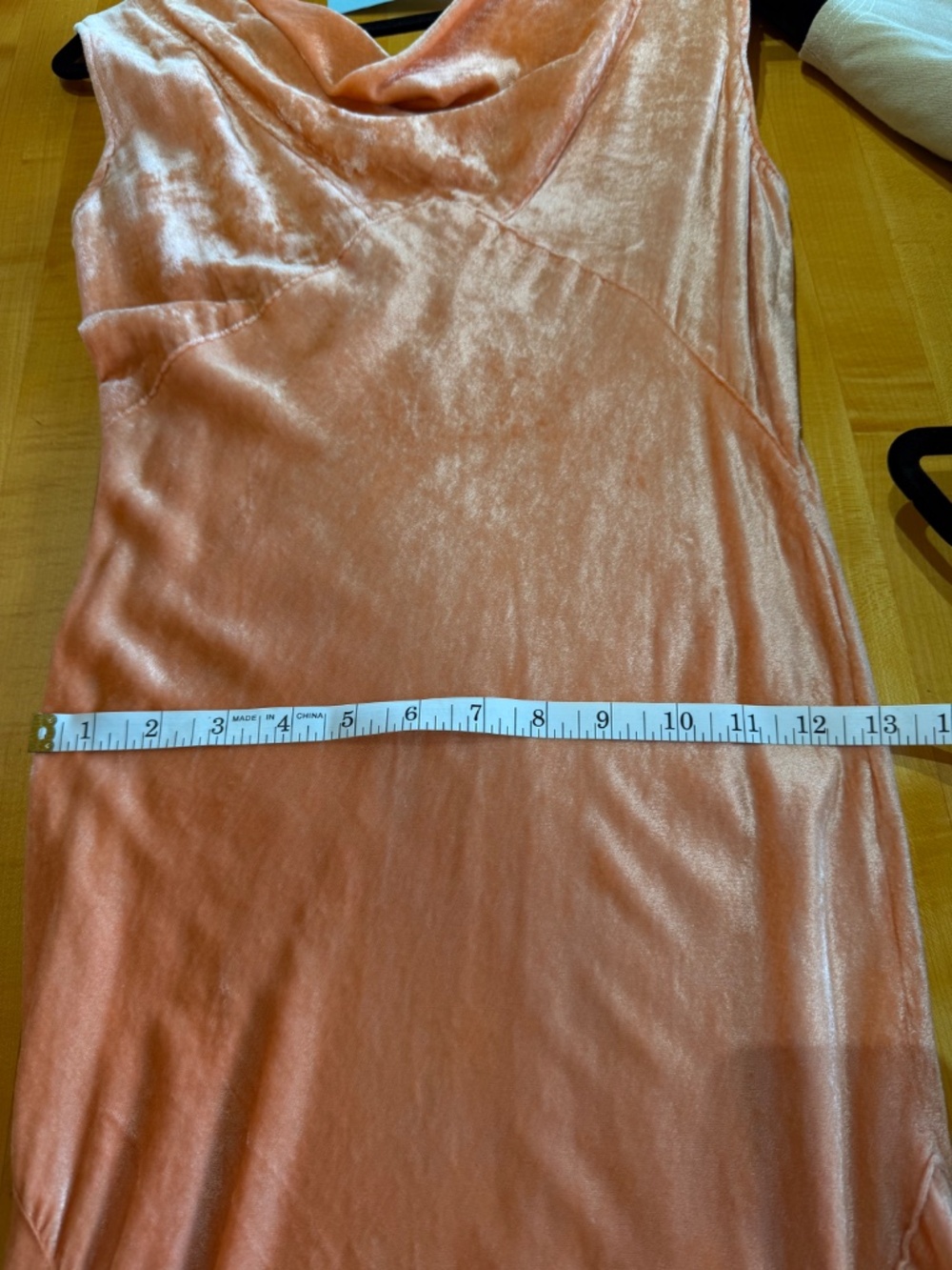 1930's Velvet Bias Cut Dress - Picture 10 of 10